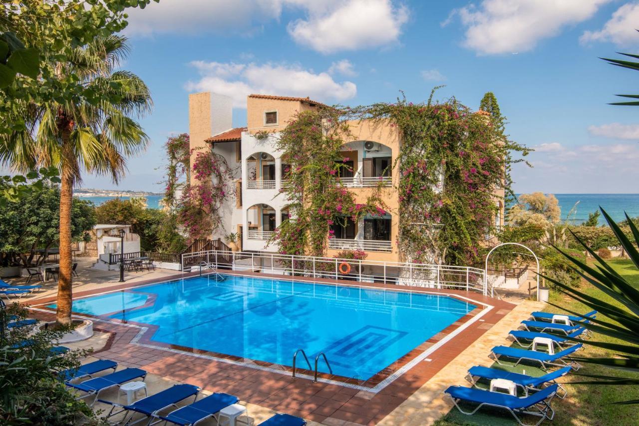 Iliostasi Beach Apartments Hersonissos  Bagian luar foto