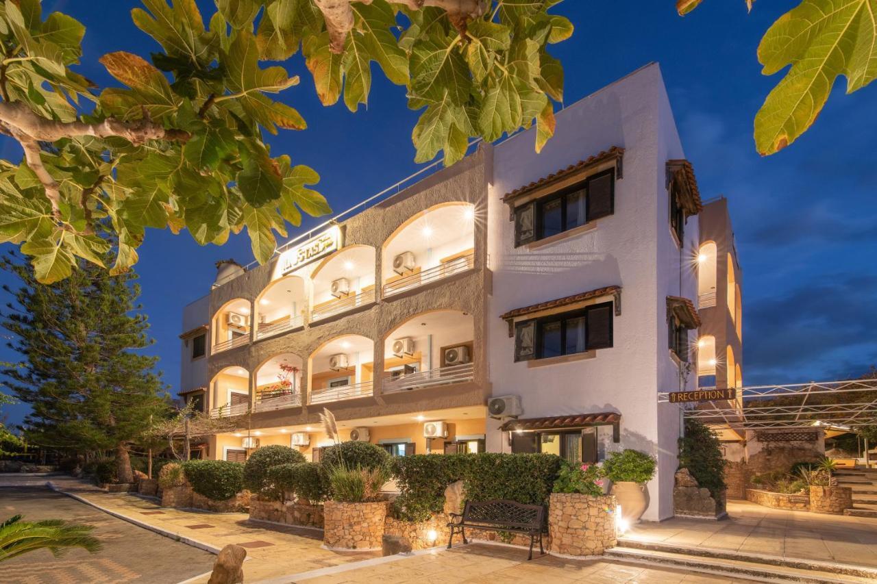 Iliostasi Beach Apartments Hersonissos  Bagian luar foto